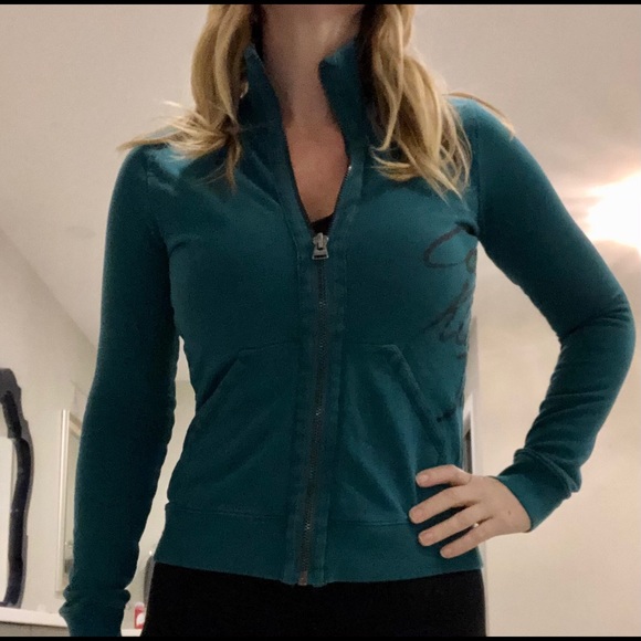 Calvin Klein zip up sweatshirt - Picture 2 of 6